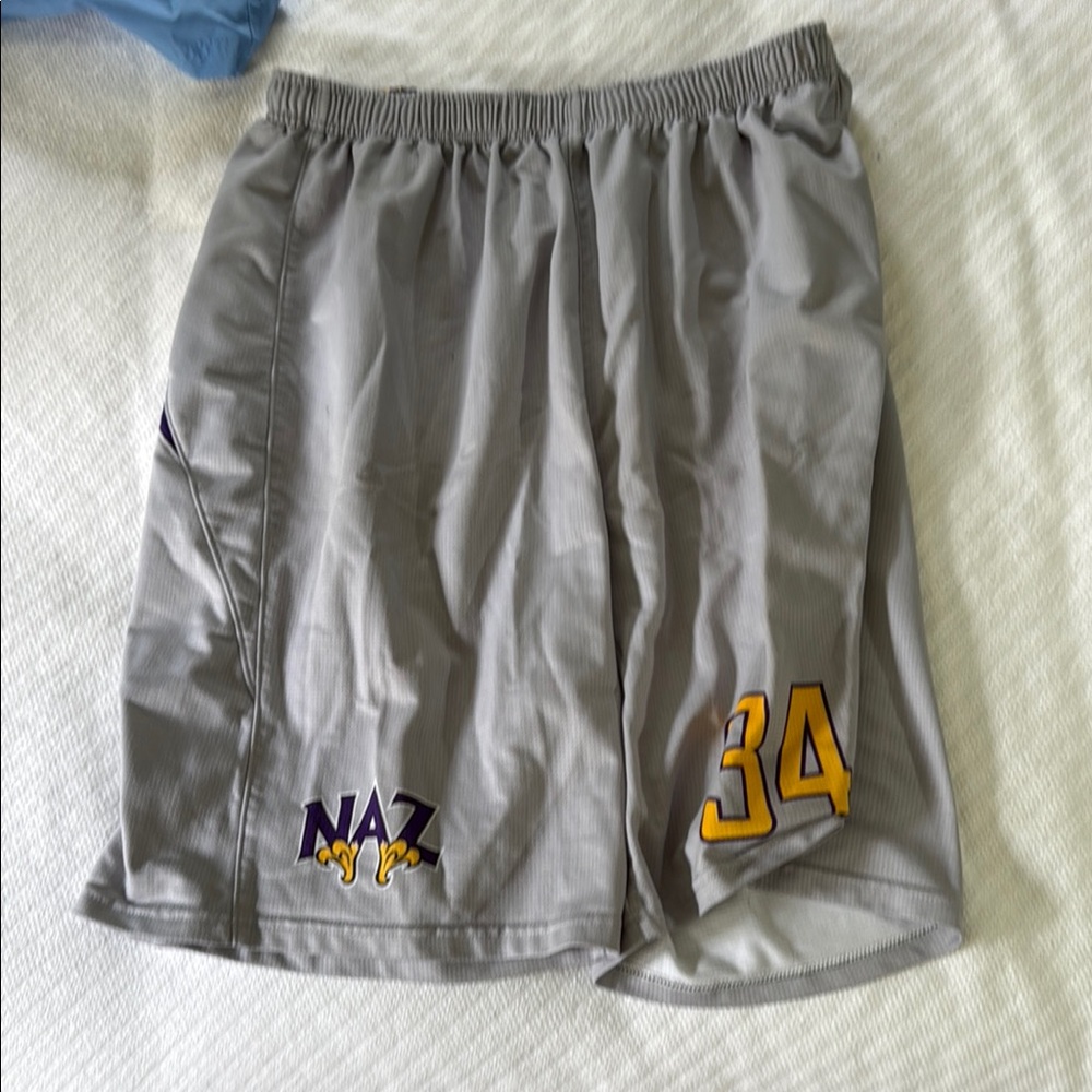 Nazareth College Gray Athletic Men's Shorts